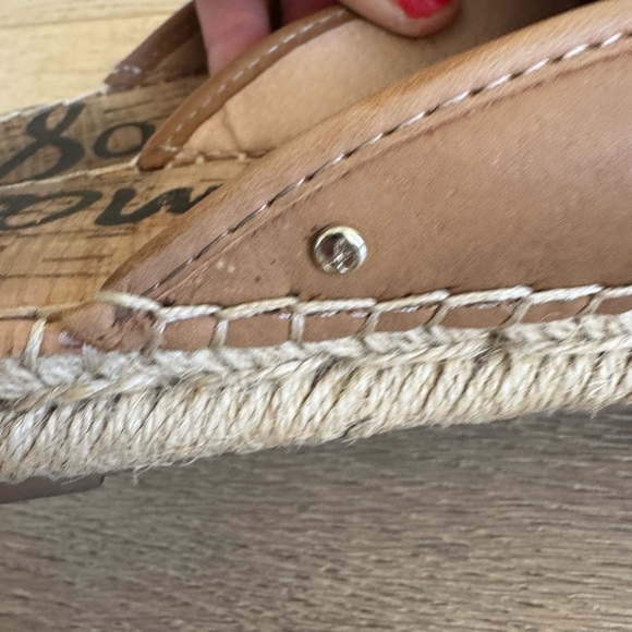 Sam Edelman Kerry Loafter Mule Flat Tan Size 8 - Picture 5 of 6